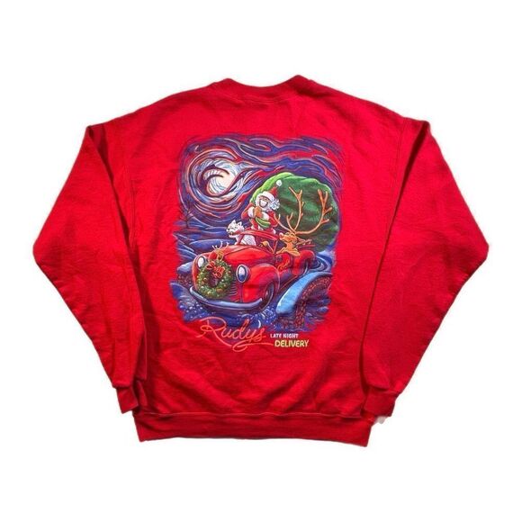 Hanes Other - Eskimo Joes Late Night Delivery Sweater